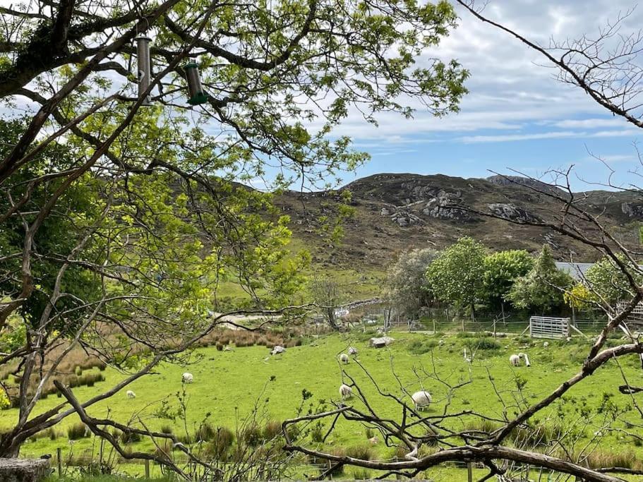 Beautiful Cottage In A Wonderful Highland Setting Drumbeg Exterior foto